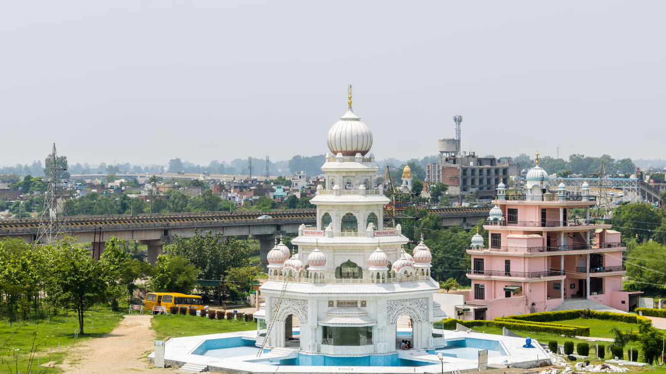 The Guru Ravidas World Peace Temple in Pathankot, Punjab, is a stunning symbol of harmony and the teachings of equality by Guru Ravidas.