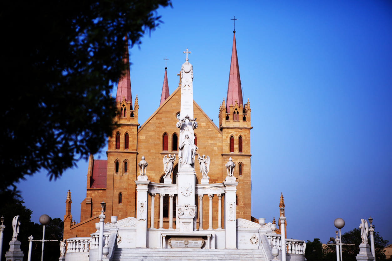 St. Patrick's Cathedral in Karachi, a prominent symbol of Pakistan's Christian heritage.