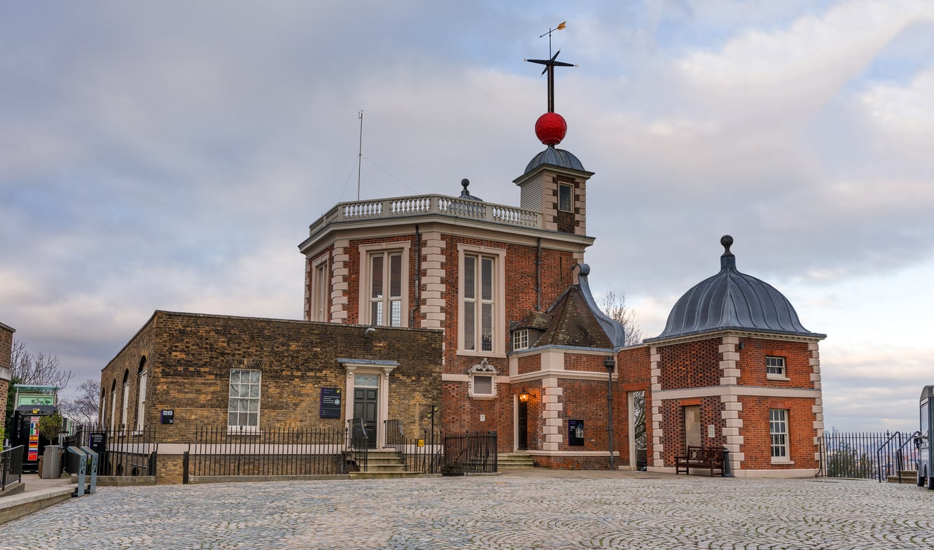 The Royal Observatory, Greenwich is an observatory situated on a hill in Greenwich Park, overlooking the River Thames.